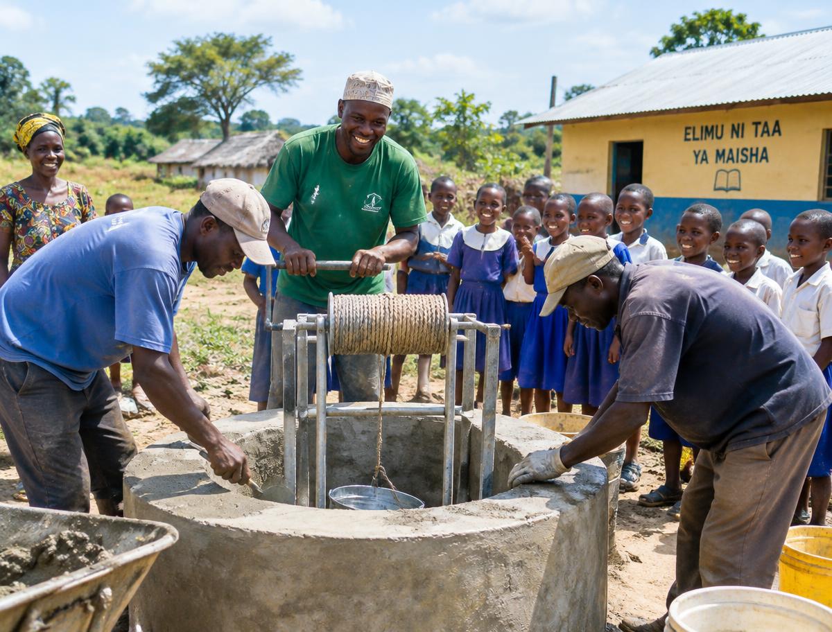 Building a school well